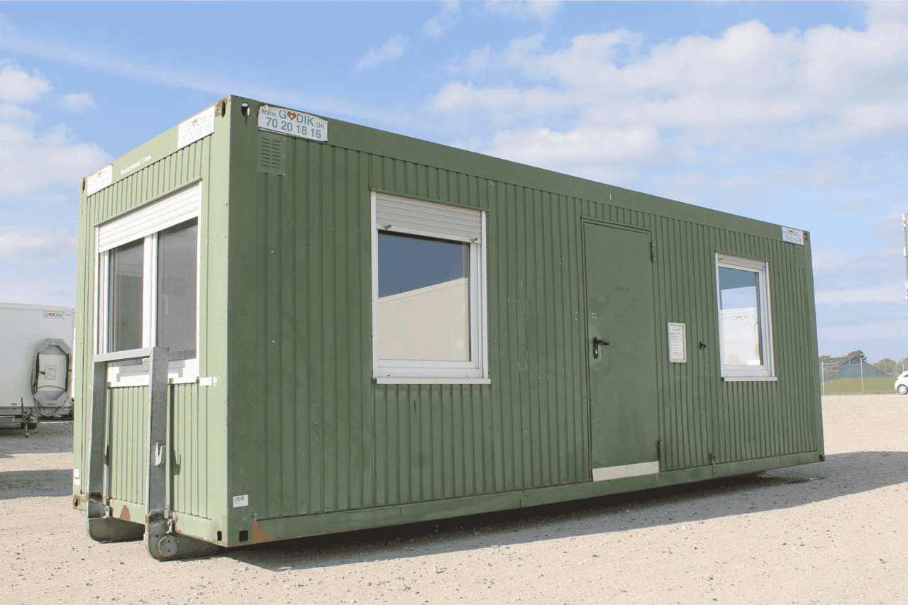 Kontormodul med 2 rum