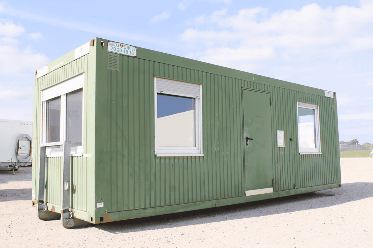 Kontormodul med 2 rum