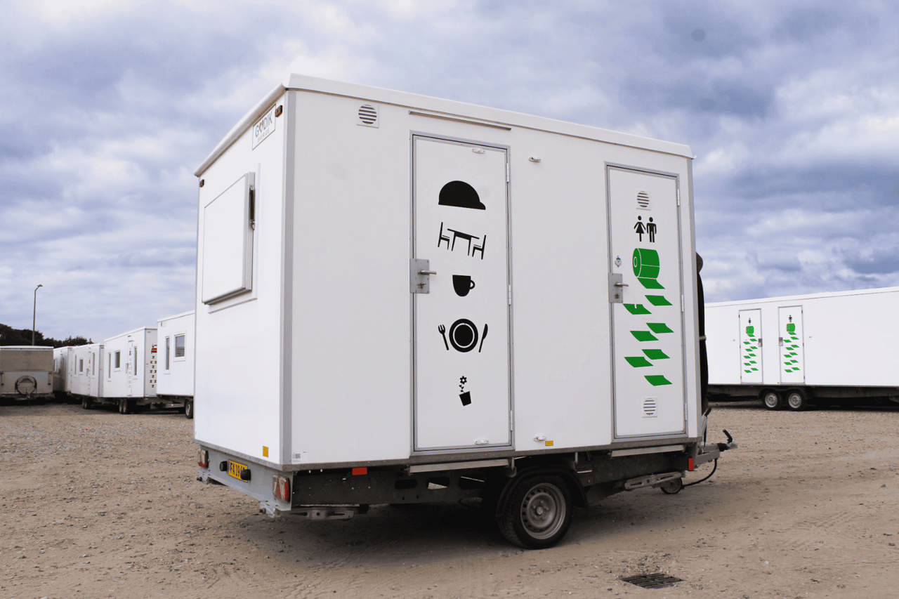 6 personers kontor- & spisevogn