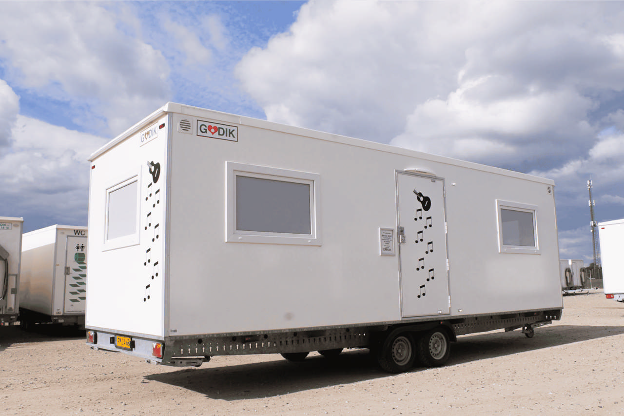 Kontorvogn med 2 rum