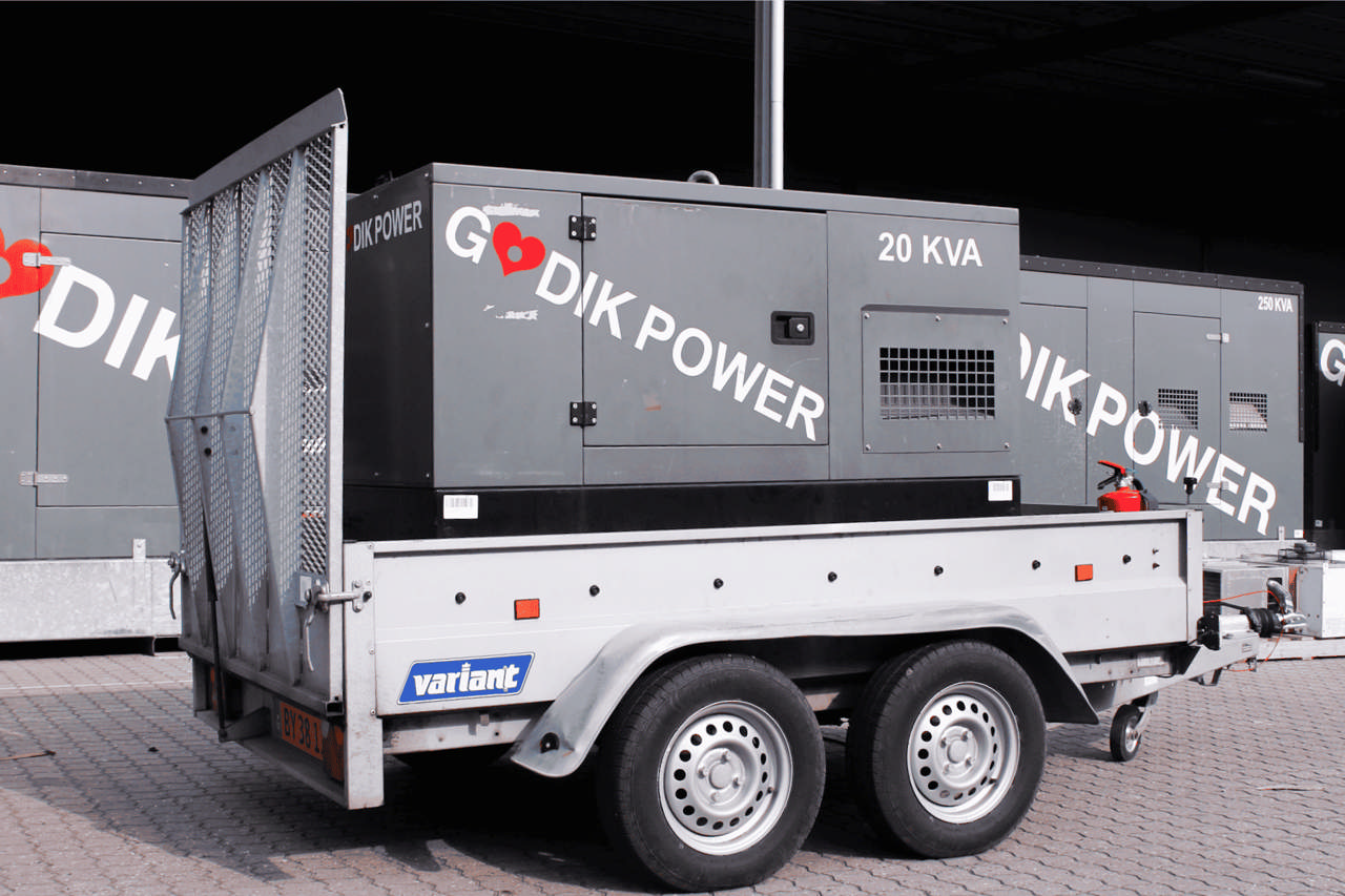 Diesel generator 20 kVA