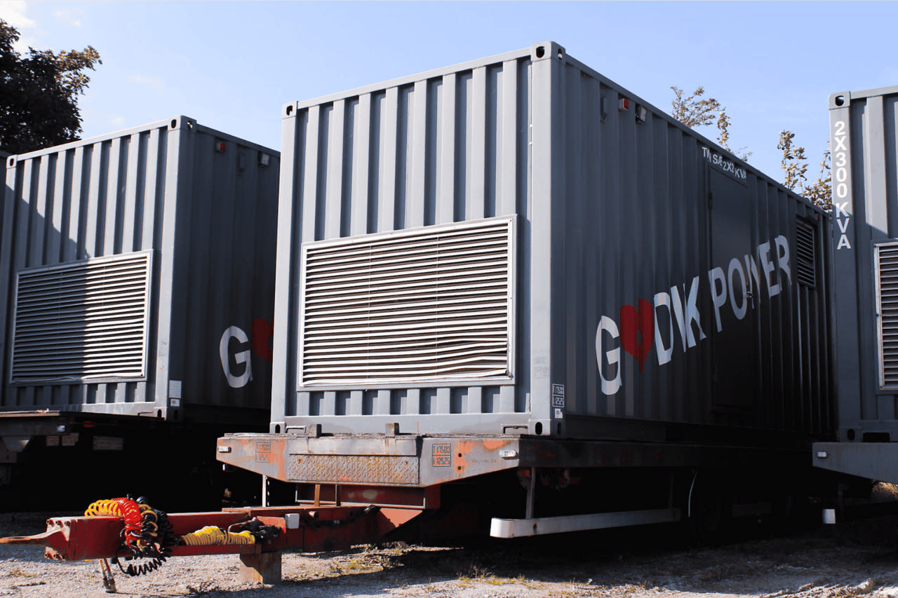 Diesel generator 2X200 kVA Twin